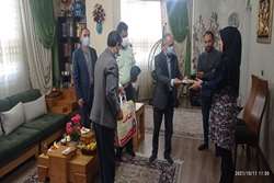 دیدار و  سرکشی از خانواده  معظم  شهید  فراهانی 